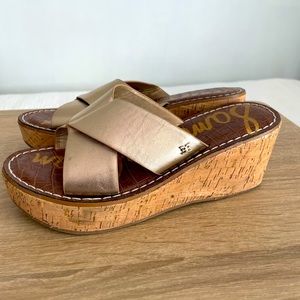 Sam Edelman Remini Leather Wedges